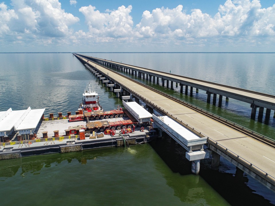 2020/2021 Best Concrete Award Project Recipient - Permanent Canal Closures and Pumps